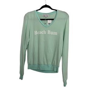 NWT Wildfox “Beach Bum” Baggy Beach Sweater XS